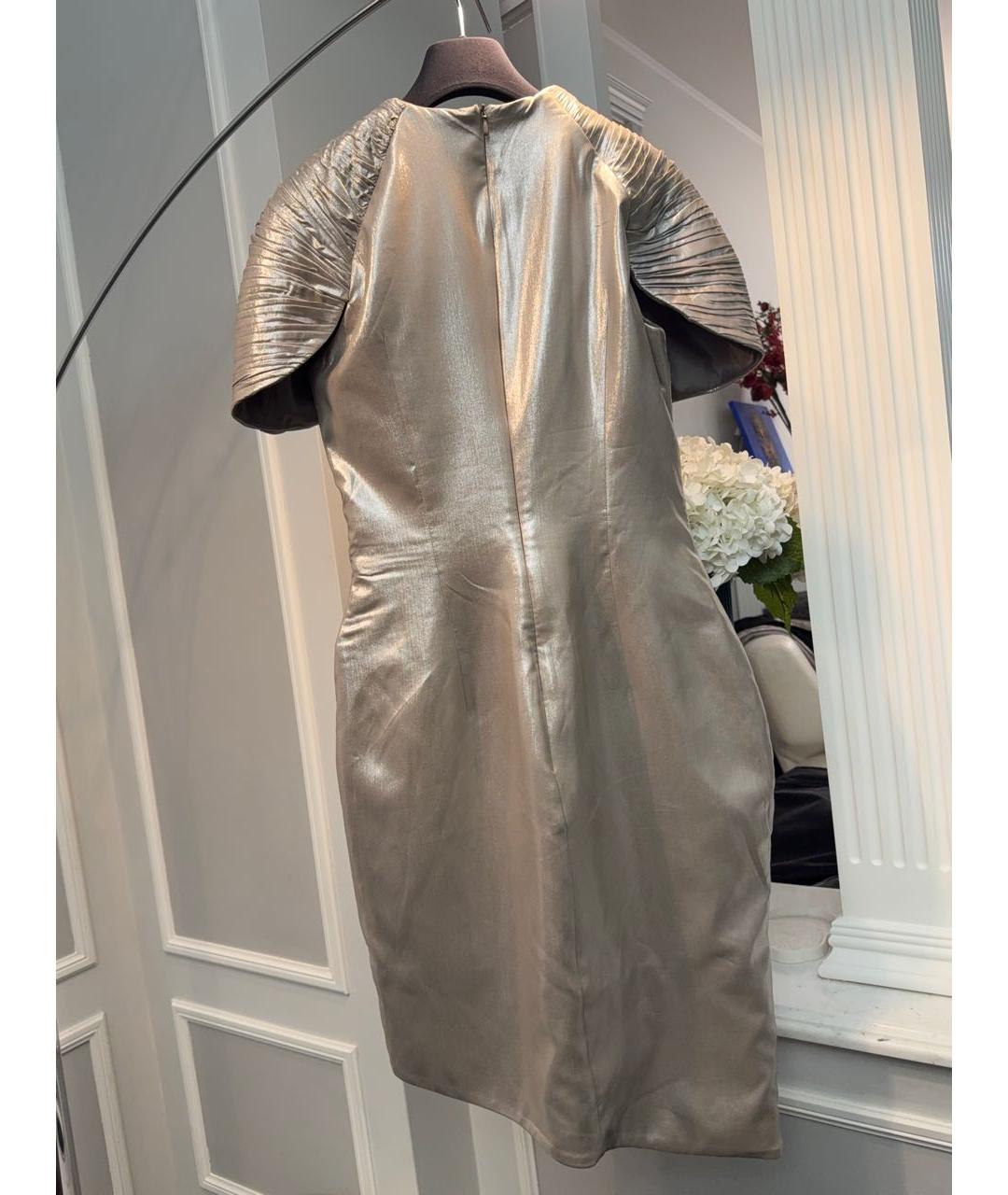 RASARIO Серебряное полиэстеровое вечернее платье, фото 3