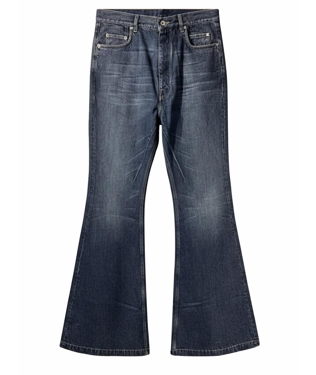 RICK OWENS DRKSHDW Темно-синие джинсы, фото 1