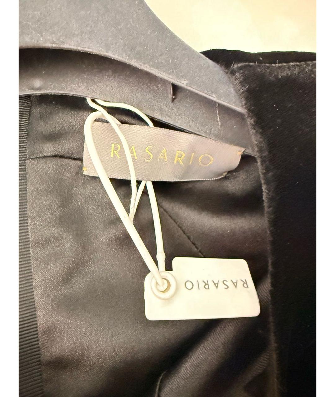 RASARIO Черное бархатное вечернее платье, фото 5