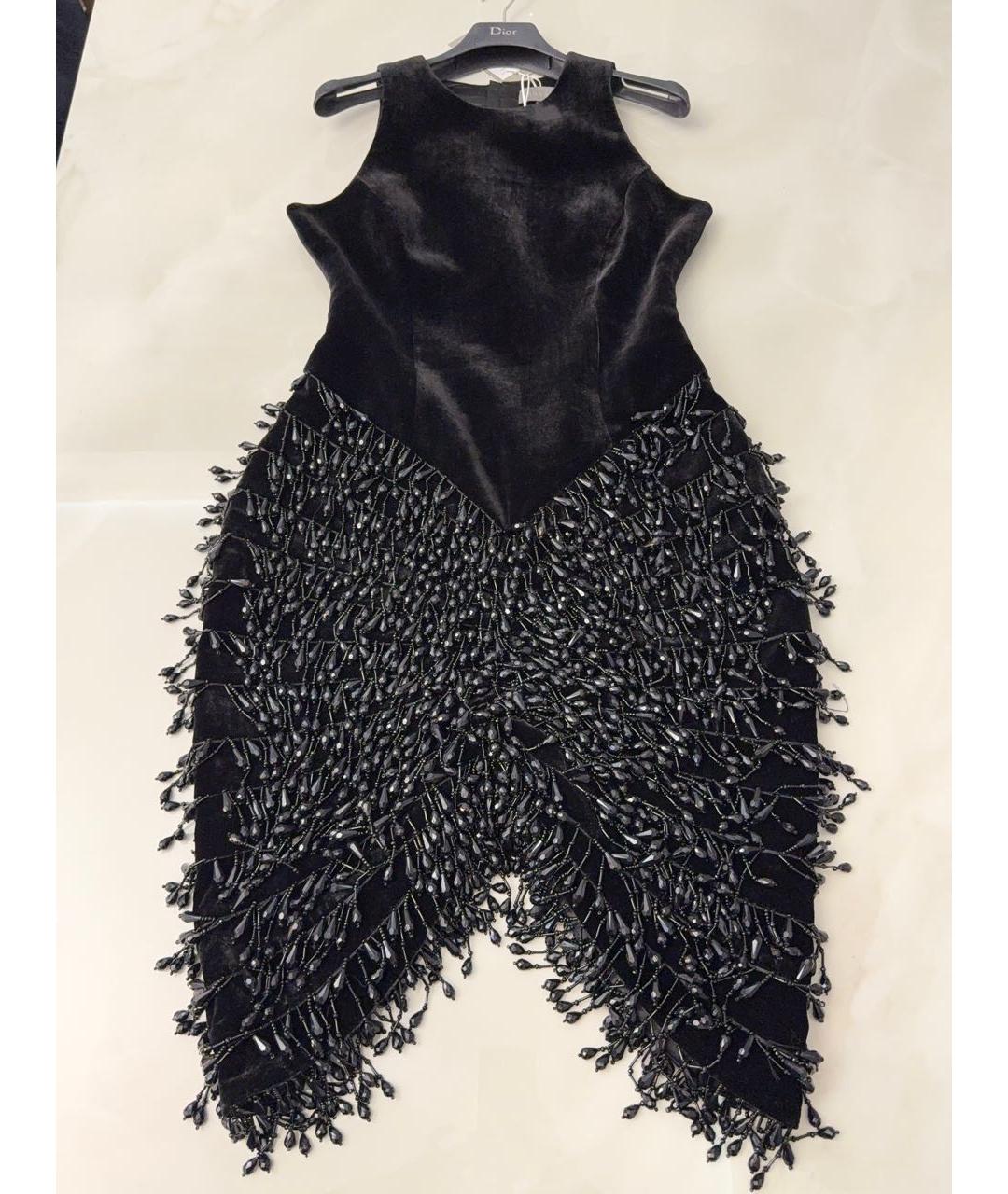 RASARIO Черное бархатное вечернее платье, фото 3