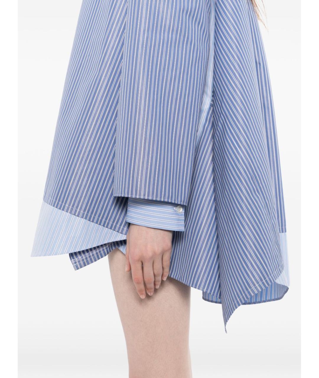 SACAI Голубая хлопковая рубашка, фото 2