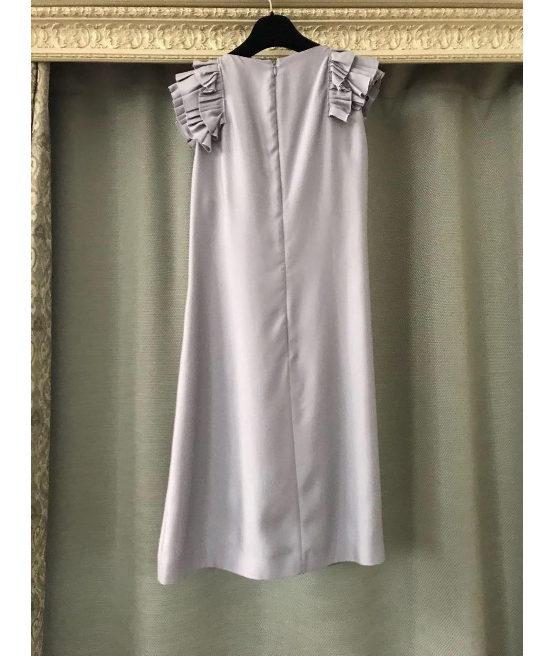 VALENTINO Розовое шелковое коктейльное платье, фото 5