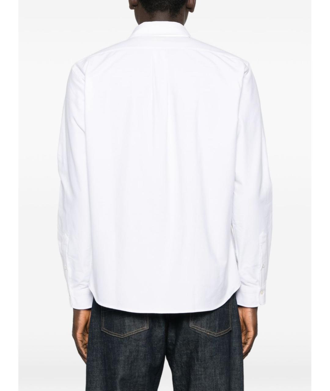 KENZO Белая хлопковая кэжуал рубашка, фото 3