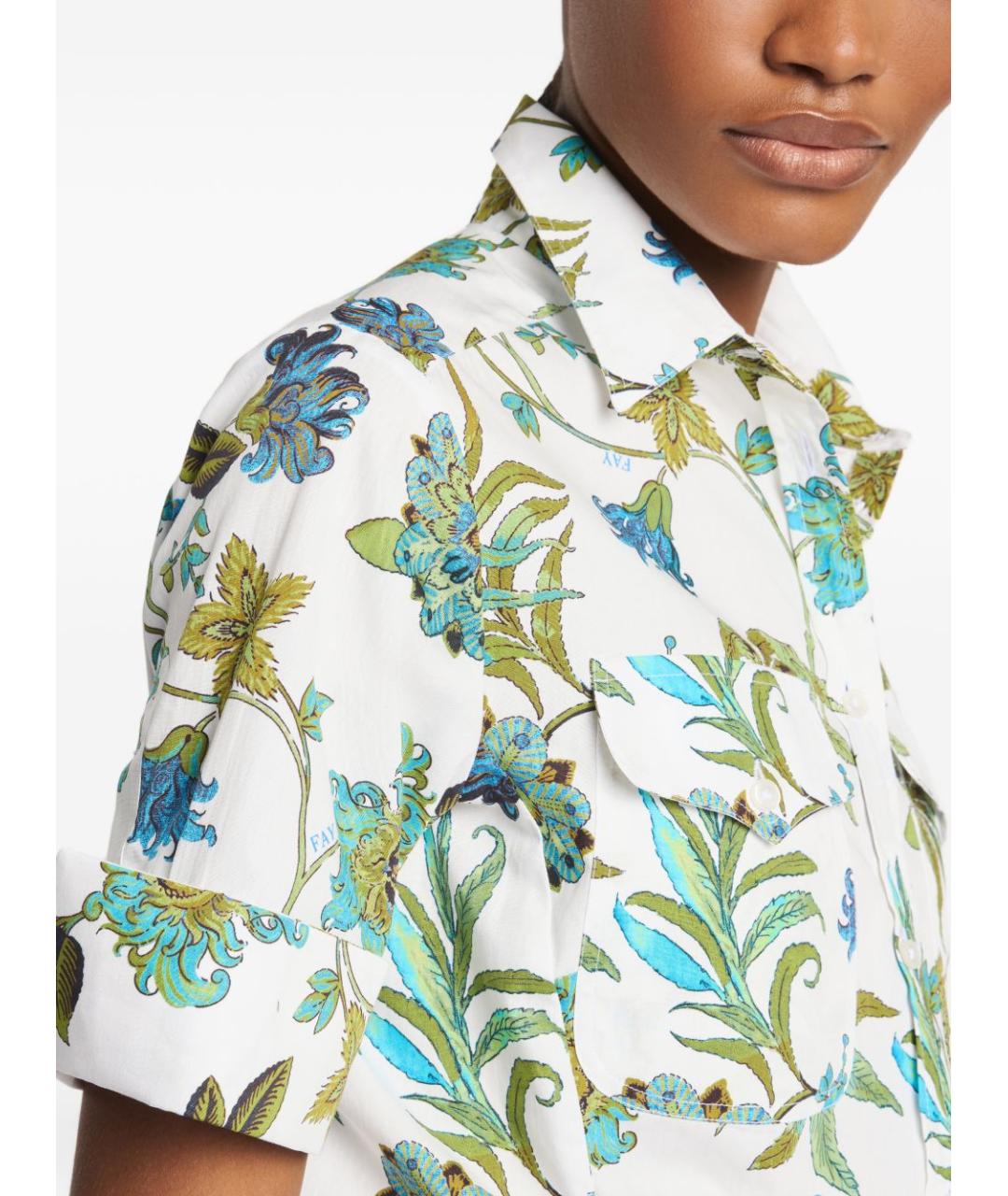 FAY Мульти хлопковая рубашка, фото 3