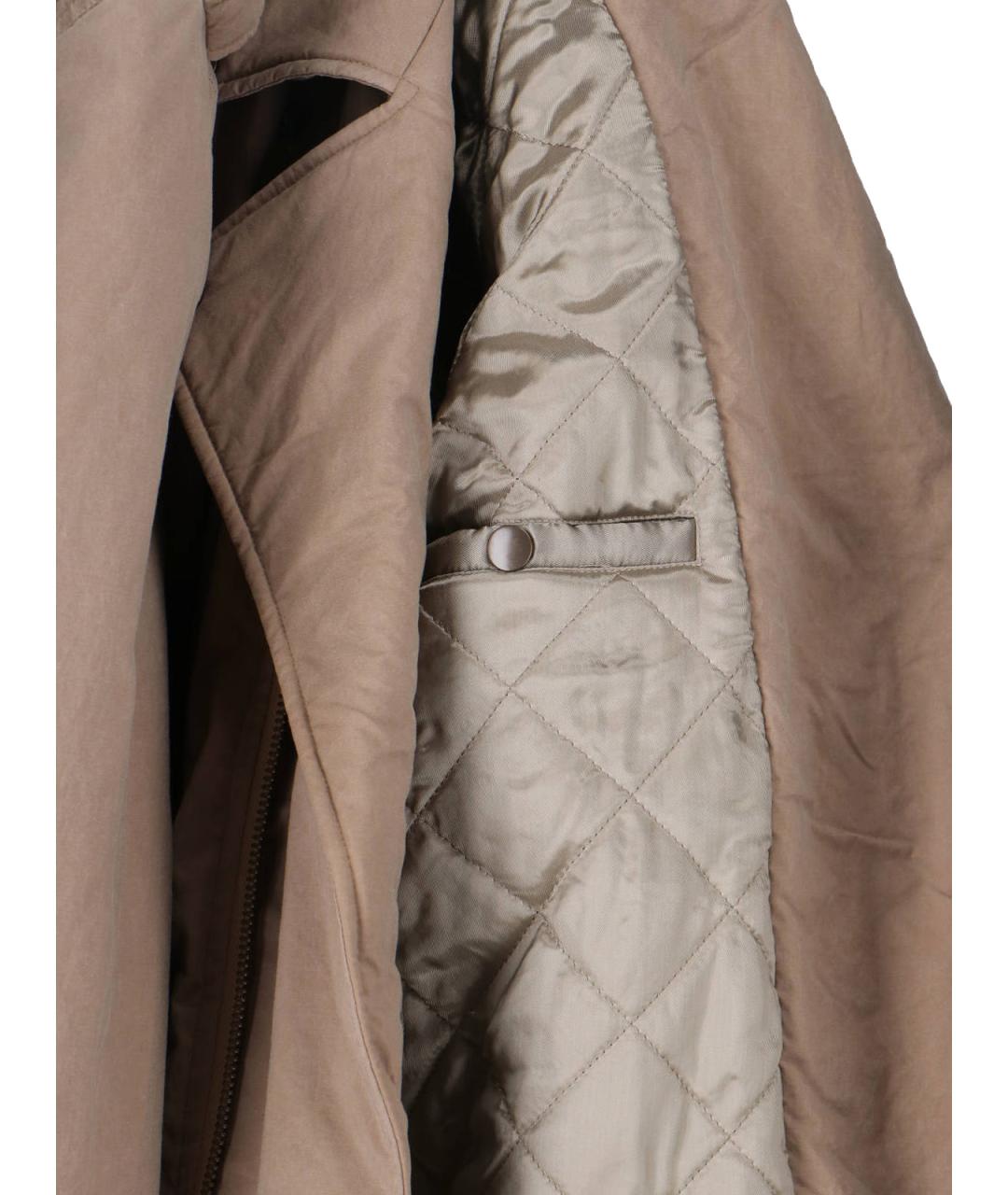 MM6 MAISON MARGIELA Бежевая хлопковая куртка, фото 5