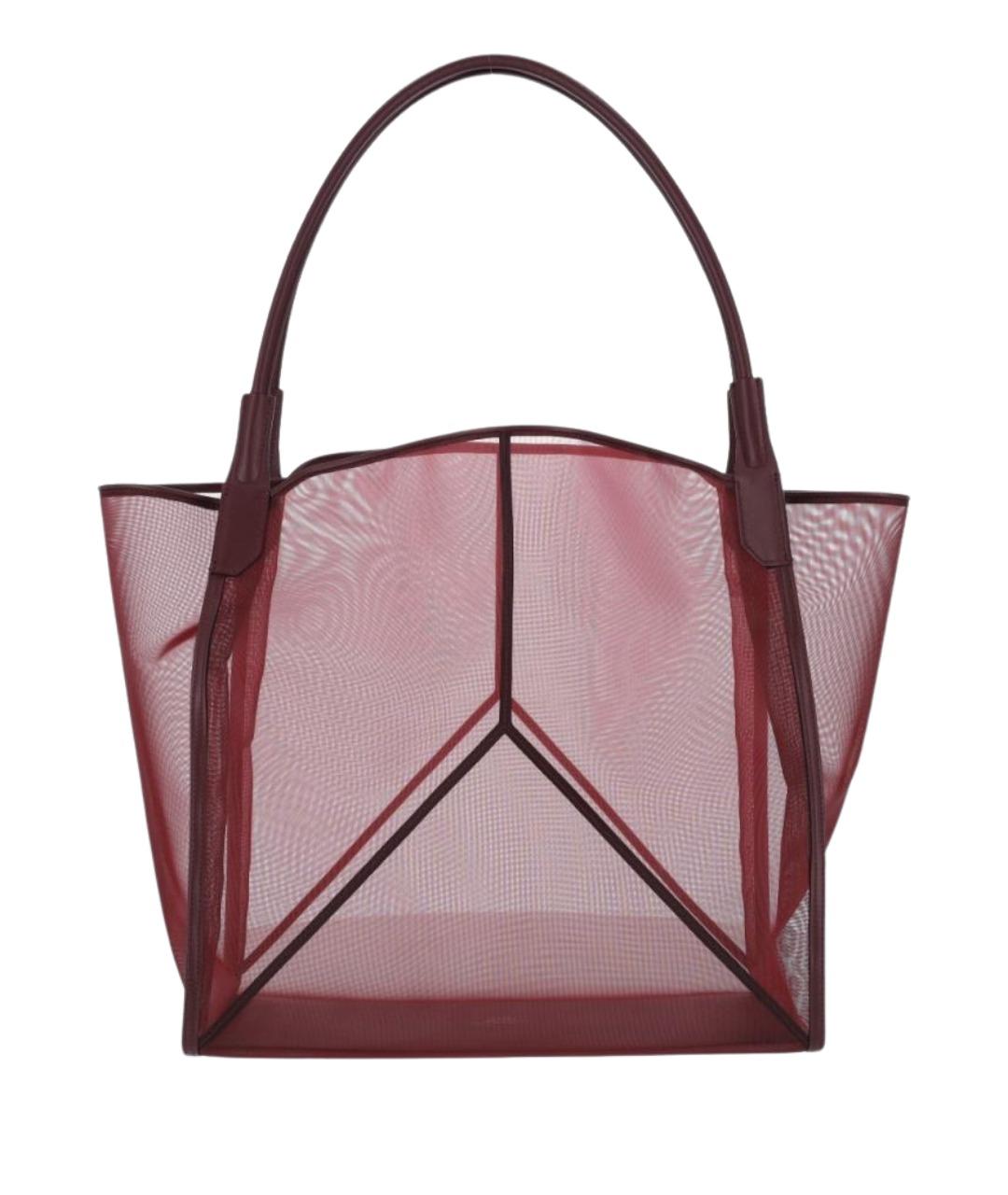 VICTORIA BECKHAM Красная сумка тоут, фото 1