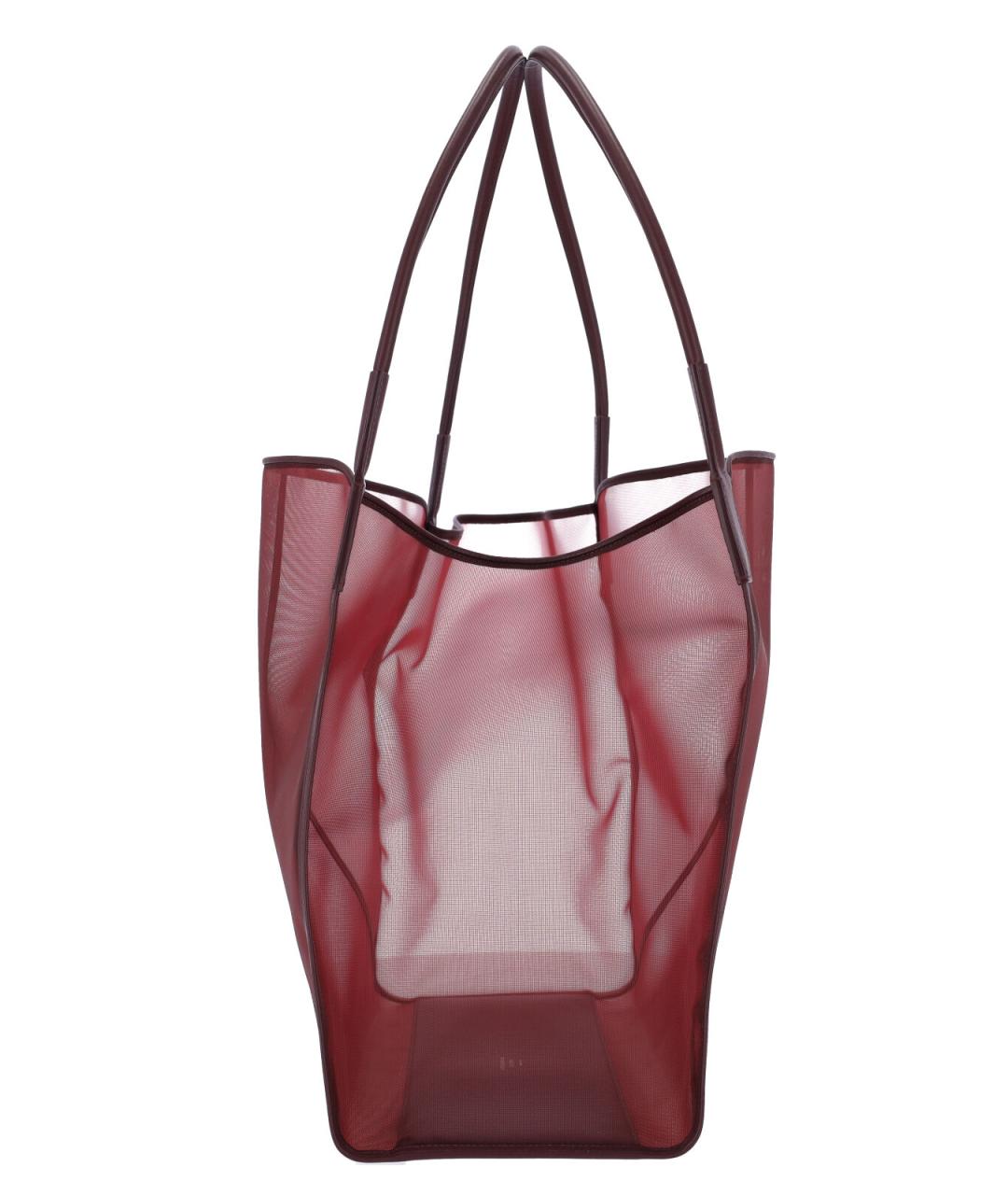 VICTORIA BECKHAM Красная сумка тоут, фото 5