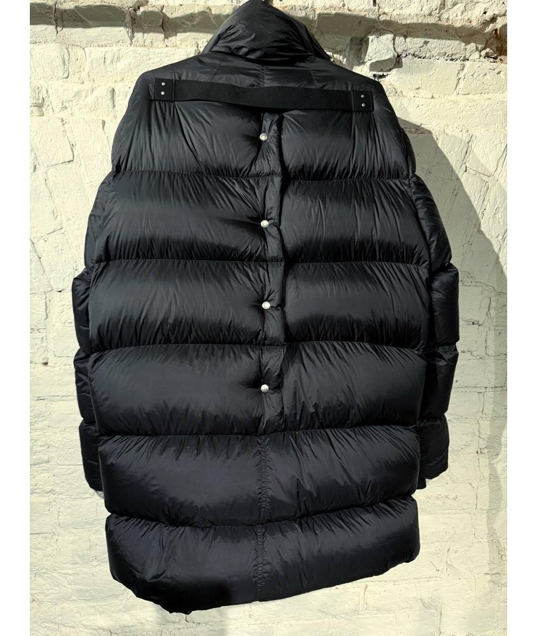 RICK OWENS Черный пуховик, фото 2