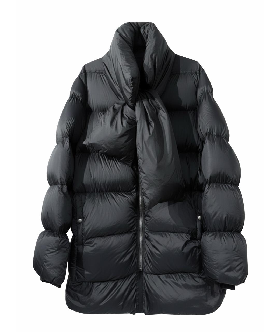 RICK OWENS Черный пуховик, фото 1