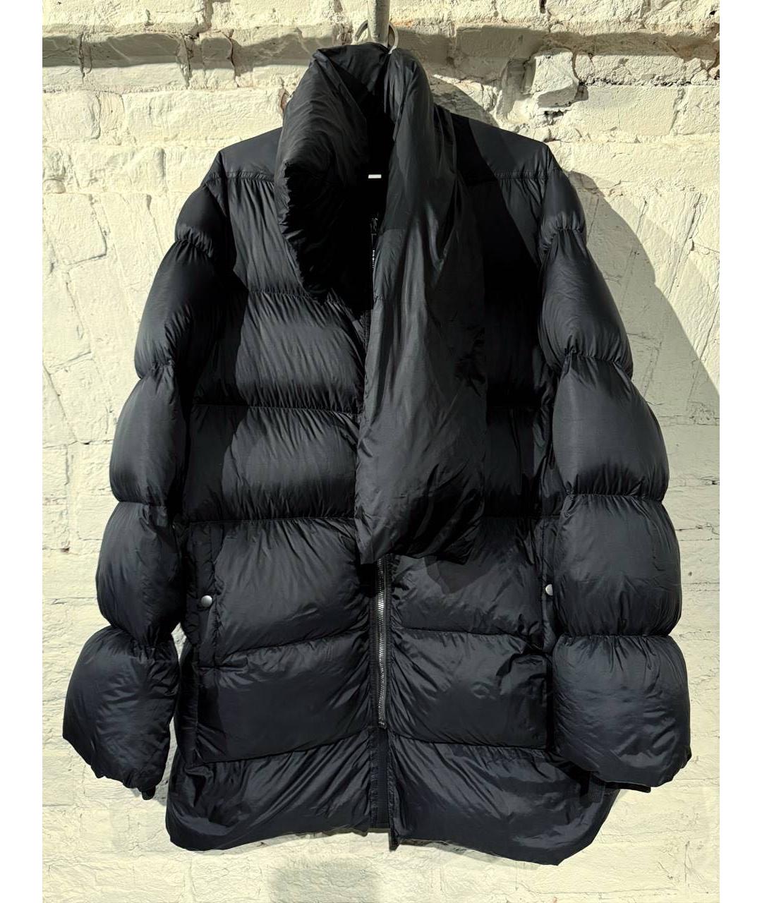 RICK OWENS Черный пуховик, фото 3
