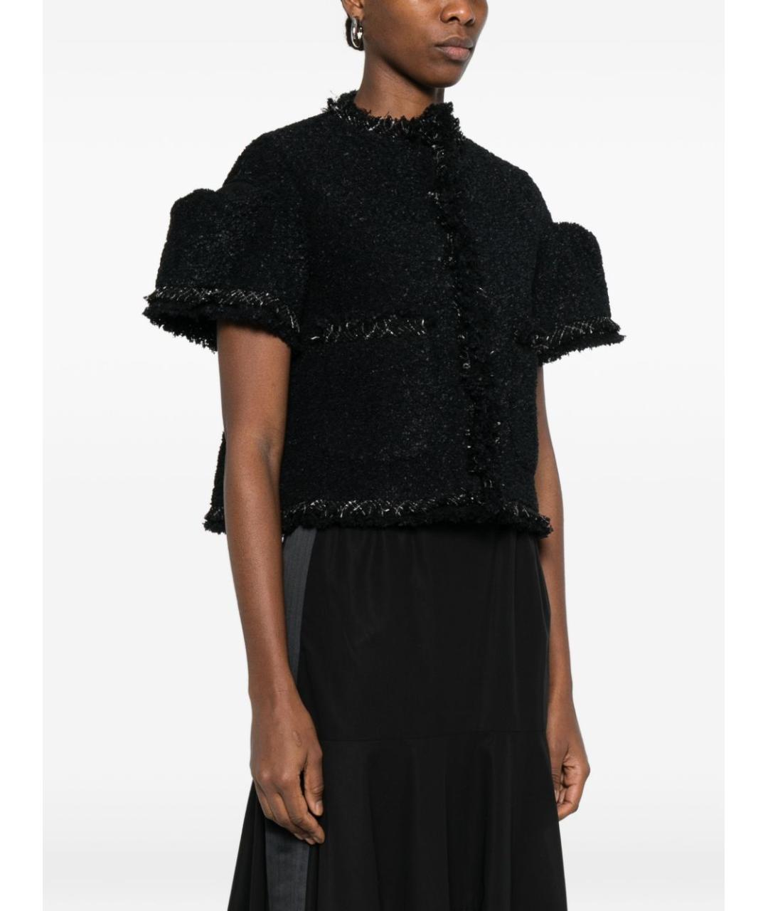 SACAI Черный жакет/пиджак, фото 3