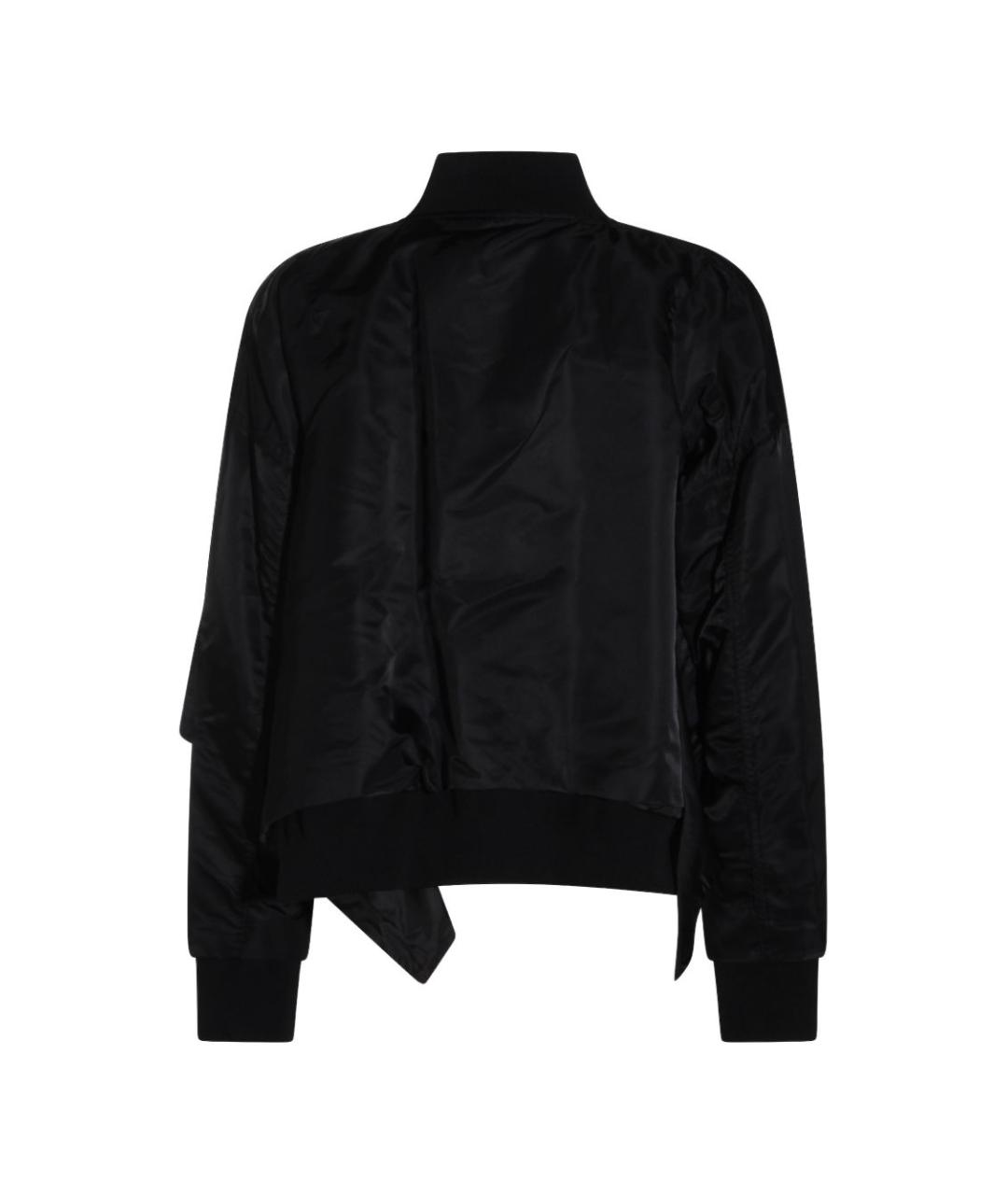 SACAI Черная полиамидовая куртка, фото 2