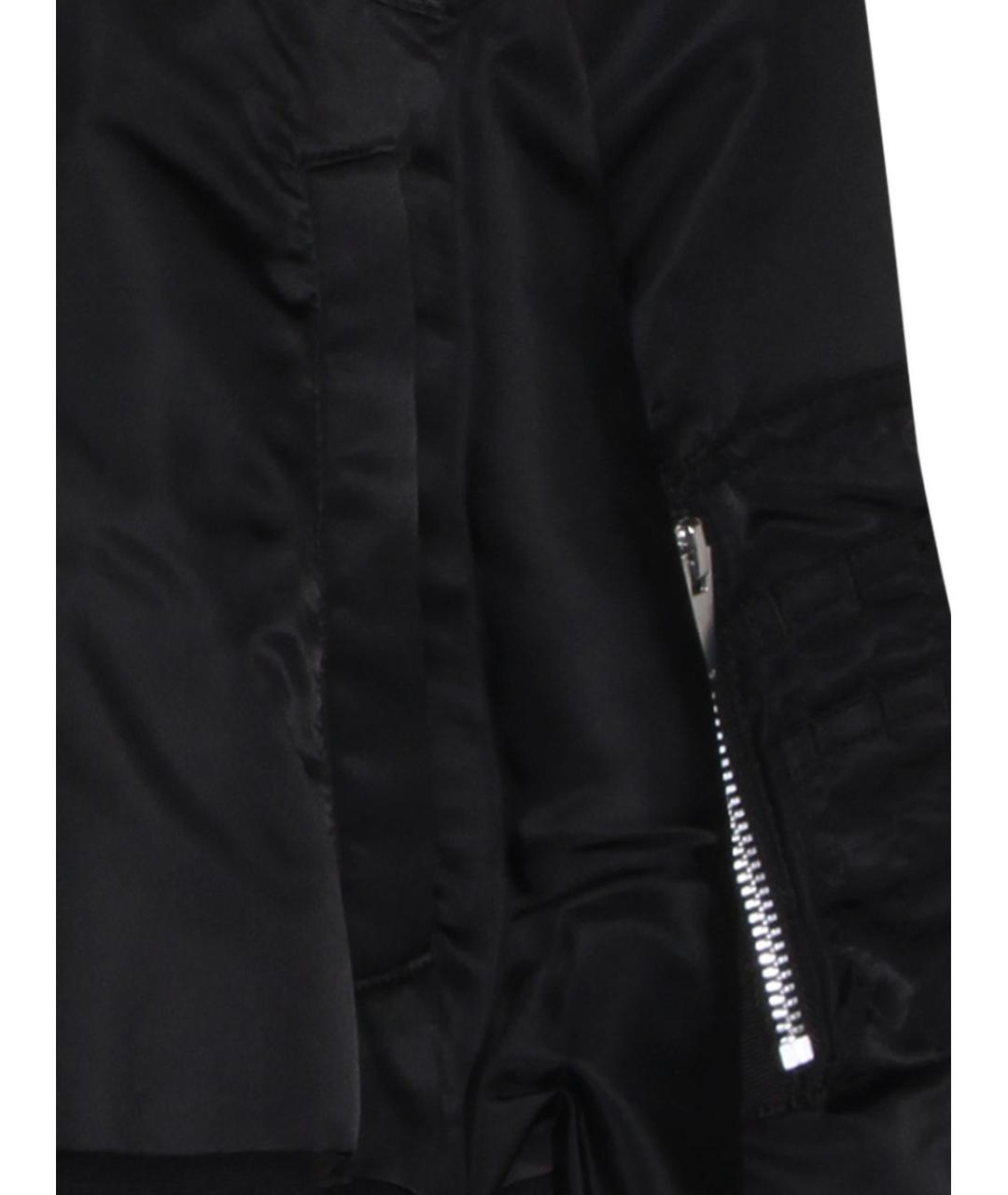 SACAI Черная полиамидовая куртка, фото 3