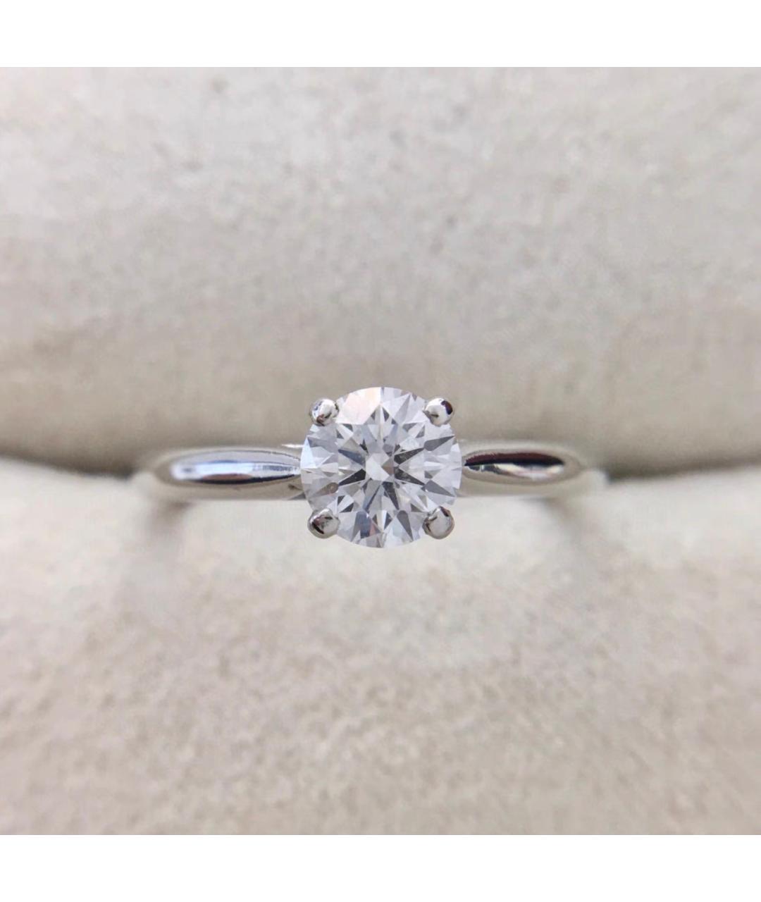 CARTIER Серебряное платиновое кольцо, фото 3