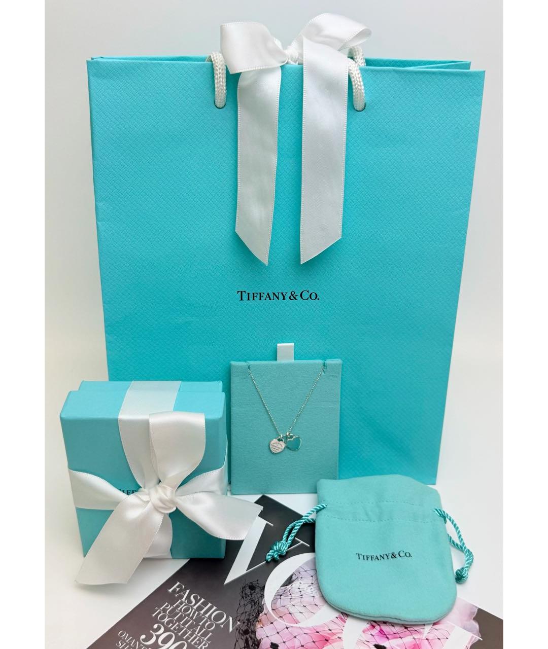 TIFFANY&CO Бирюзовая серебряная подвеска, фото 2