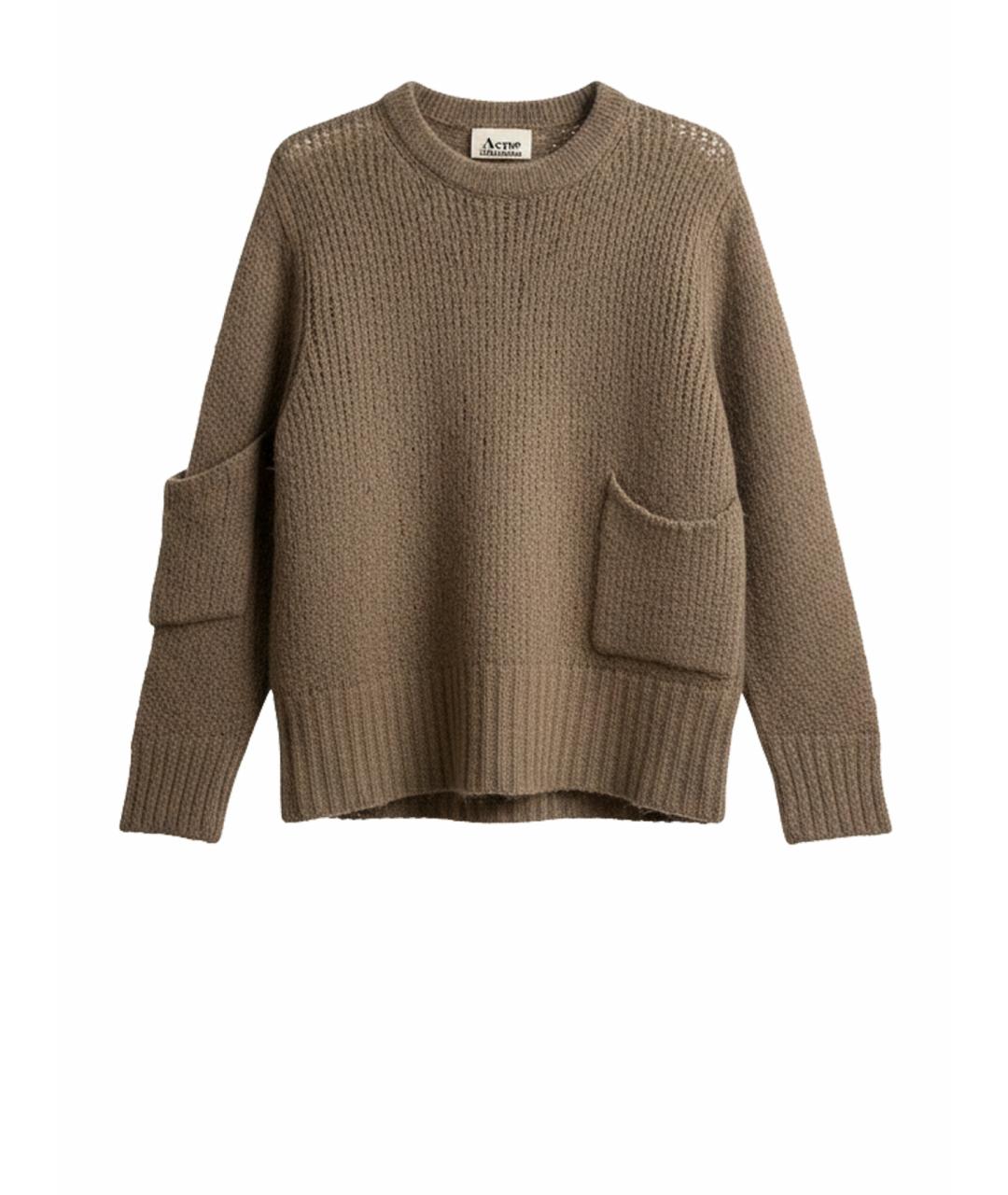 ACNE STUDIOS Антрацитовый джемпер / свитер, фото 1