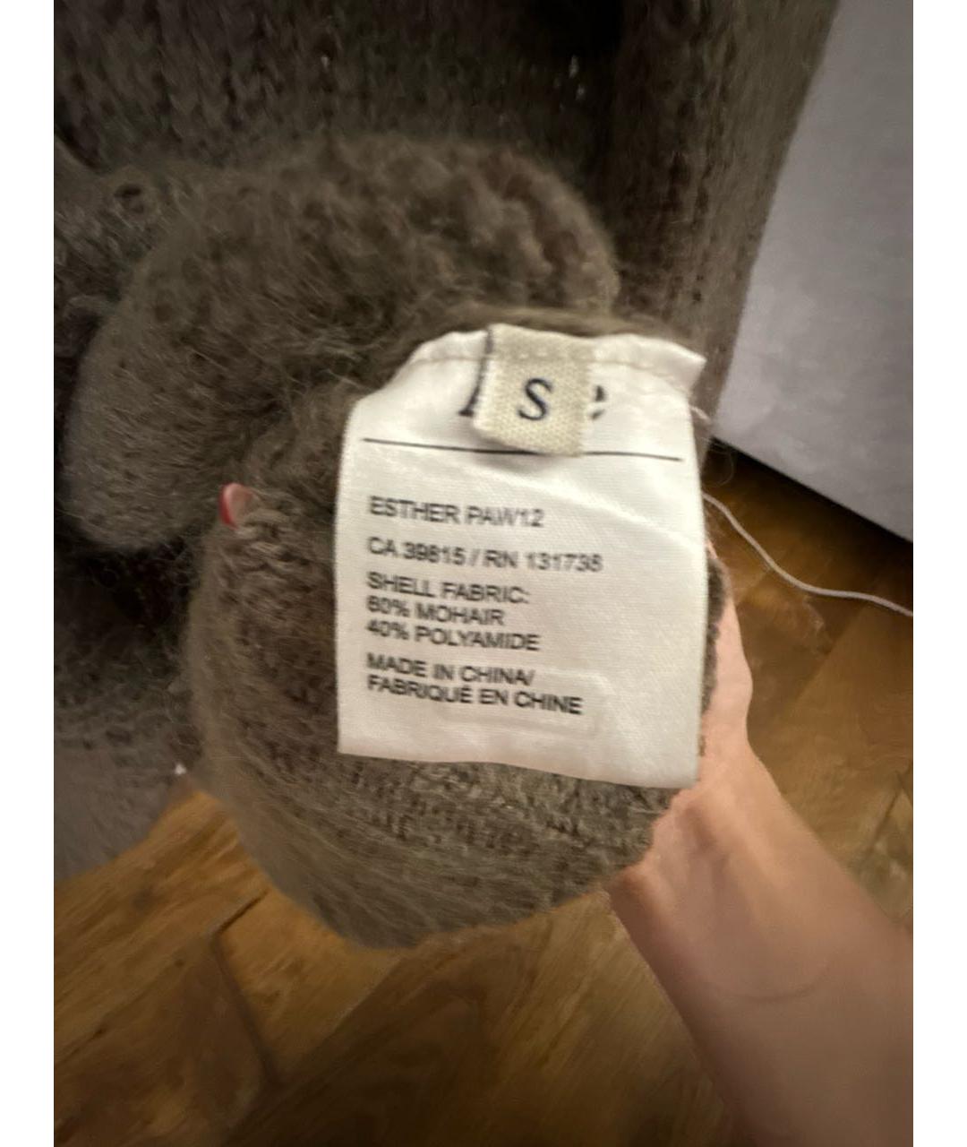 ACNE STUDIOS Антрацитовый джемпер / свитер, фото 5