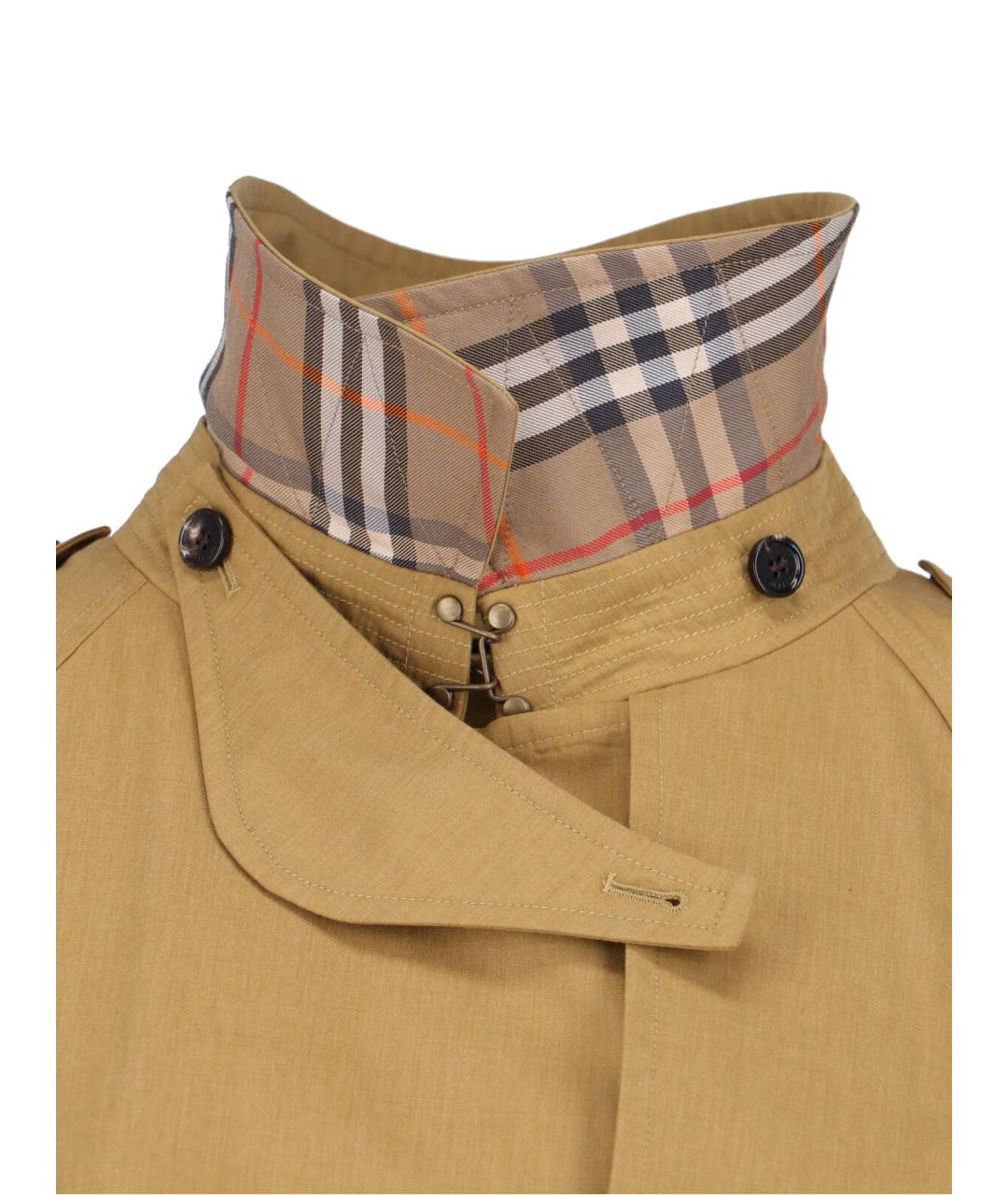 BURBERRY Бежевый тренч/плащ, фото 4