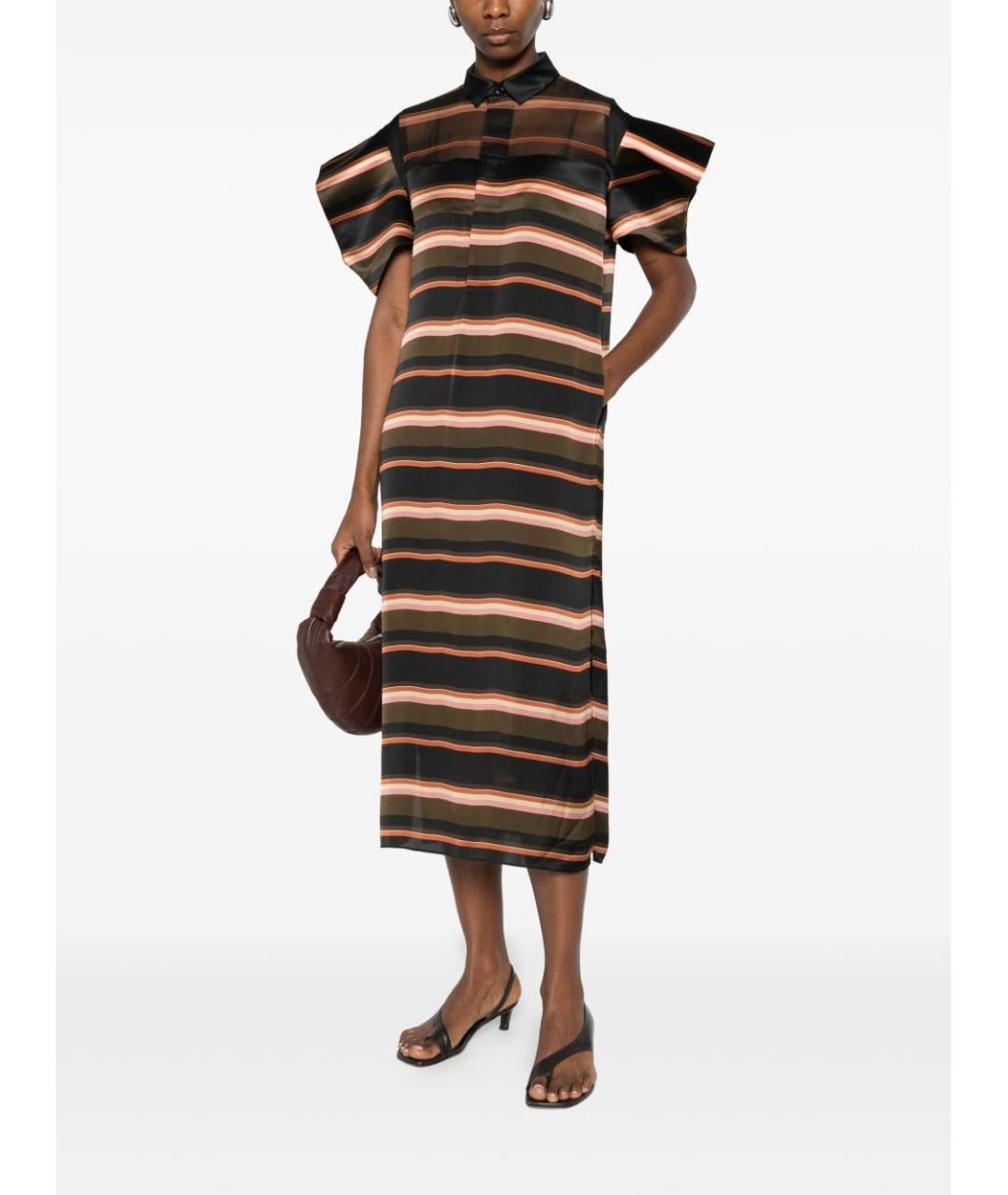 SACAI Хаки повседневное платье, фото 4