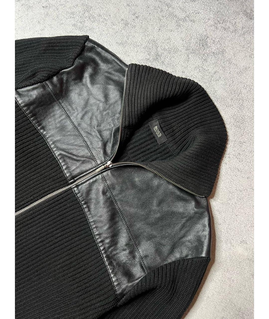 HUGO BOSS Черный джемпер / свитер, фото 4