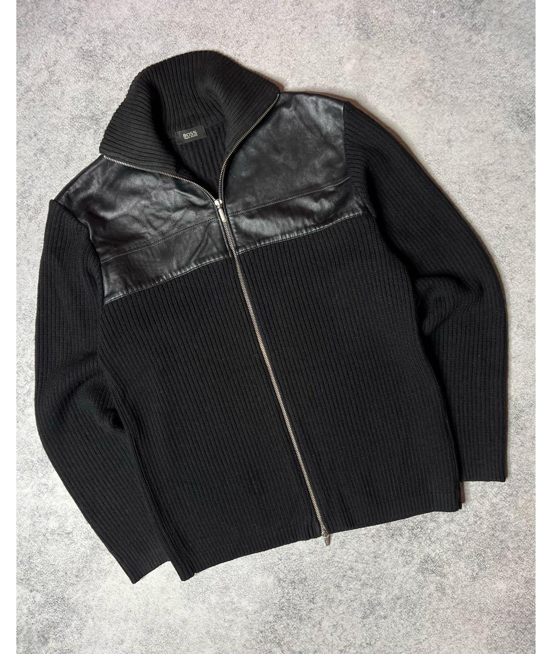 HUGO BOSS Черный джемпер / свитер, фото 9