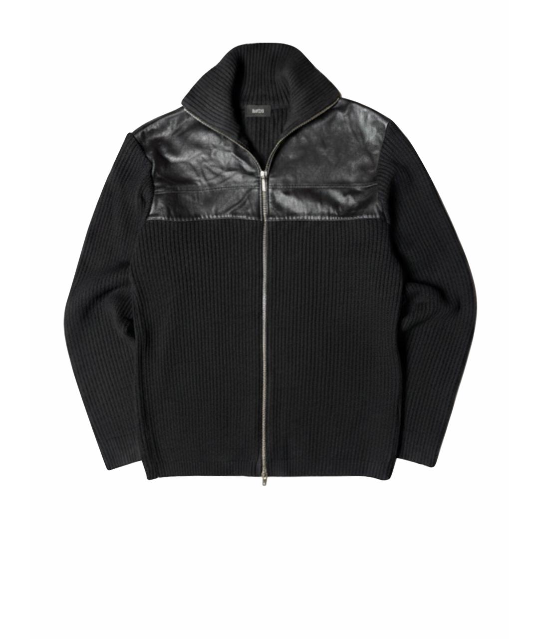 HUGO BOSS Черный джемпер / свитер, фото 1