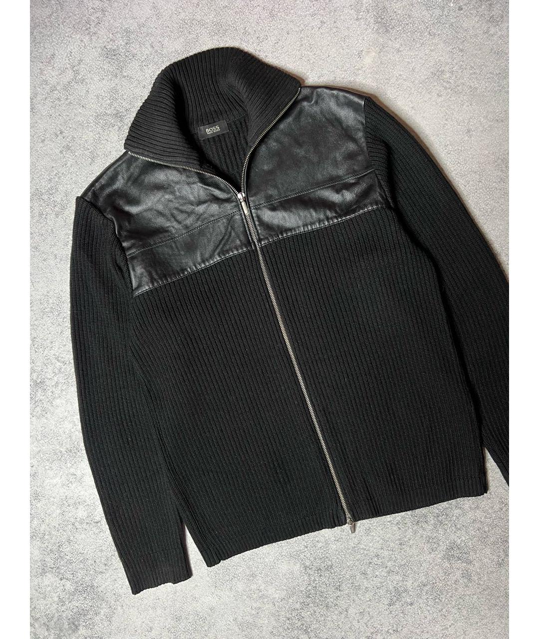 HUGO BOSS Черный джемпер / свитер, фото 2