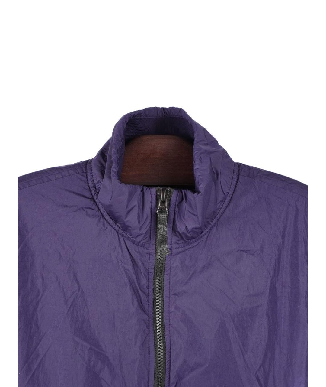 STONE ISLAND Фиолетовая полиамидовая куртка, фото 3