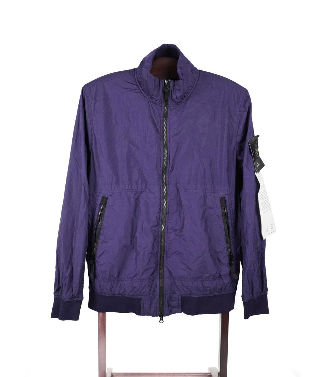 STONE ISLAND Фиолетовая полиамидовая куртка, фото 9