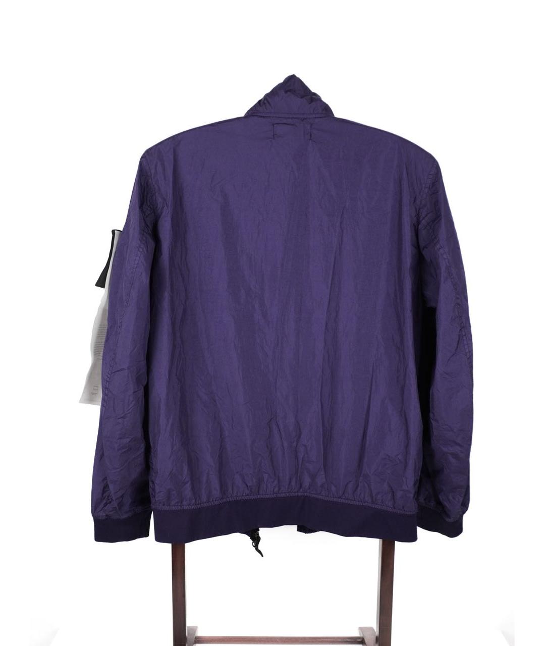 STONE ISLAND Фиолетовая полиамидовая куртка, фото 2