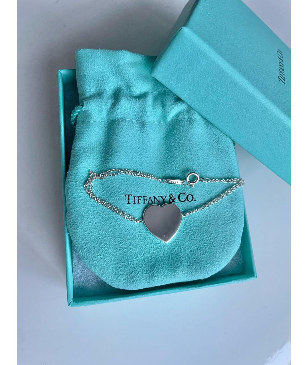 TIFFANY&CO Серебрянный серебряный браслет, фото 3
