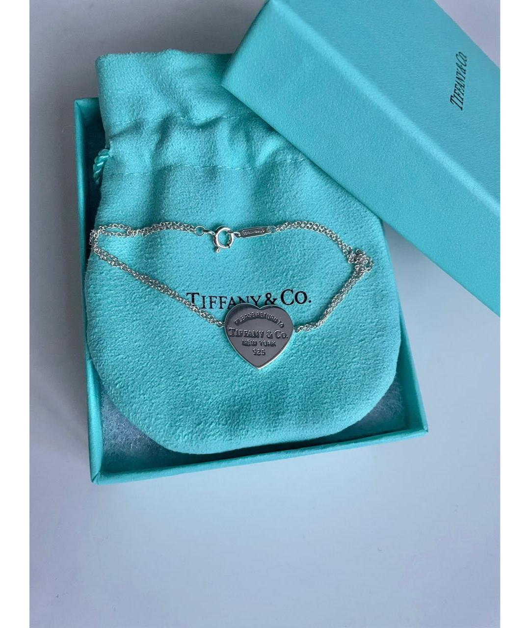 TIFFANY&CO Серебрянный серебряный браслет, фото 2