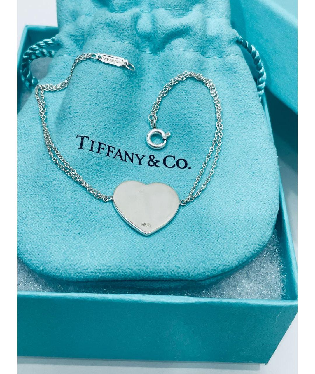 TIFFANY&CO Серебрянный серебряный браслет, фото 7