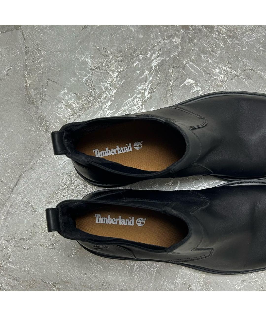 TIMBERLAND Черные кожаные высокие ботинки, фото 3
