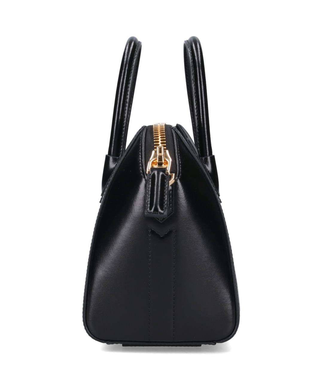 GIVENCHY Черная кожаная сумка тоут, фото 5