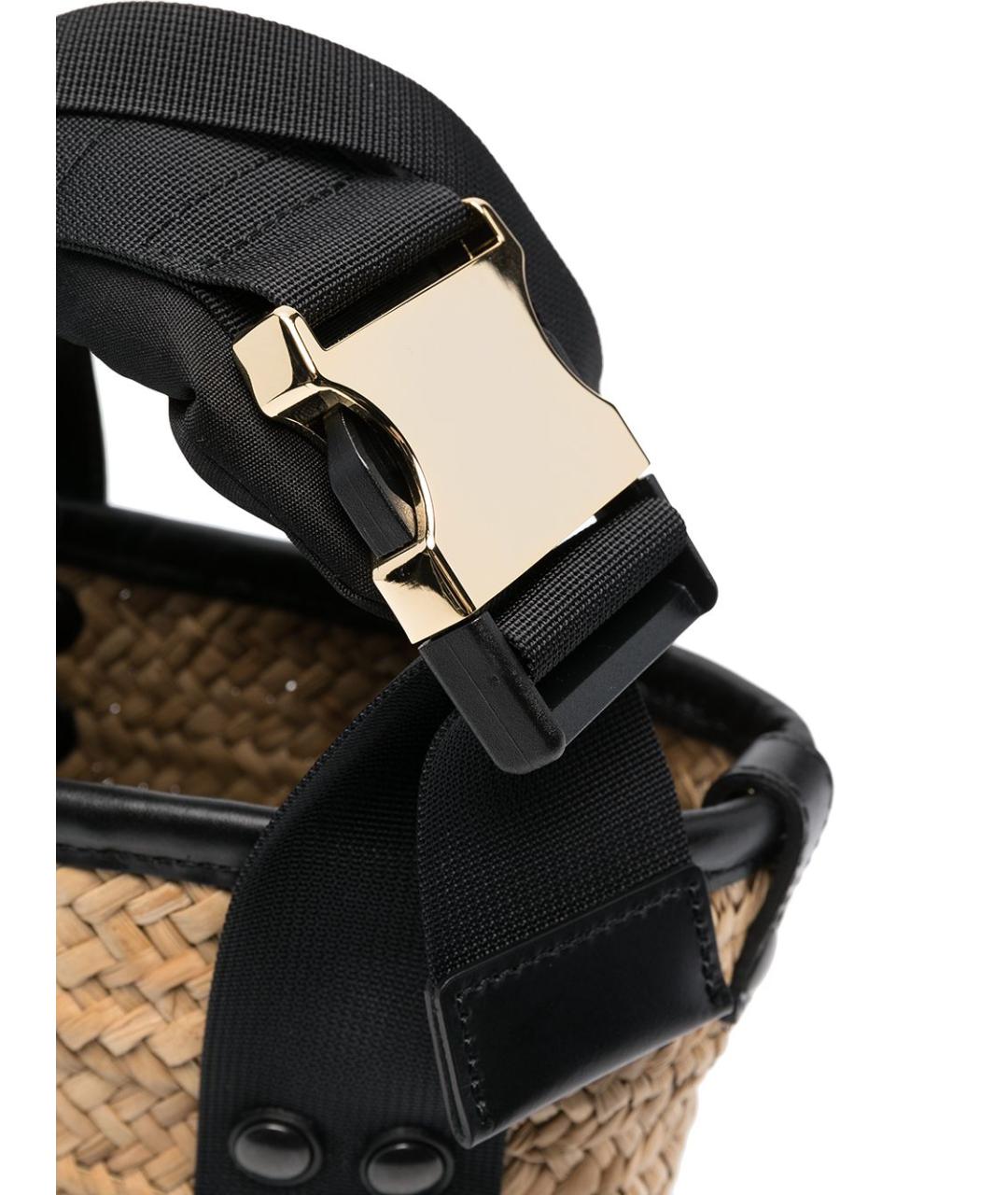 SACAI Бежевая пелетеная сумка тоут, фото 3