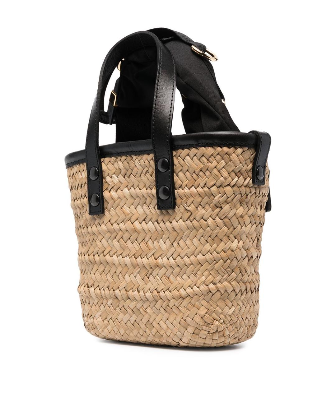 SACAI Бежевая пелетеная сумка тоут, фото 4