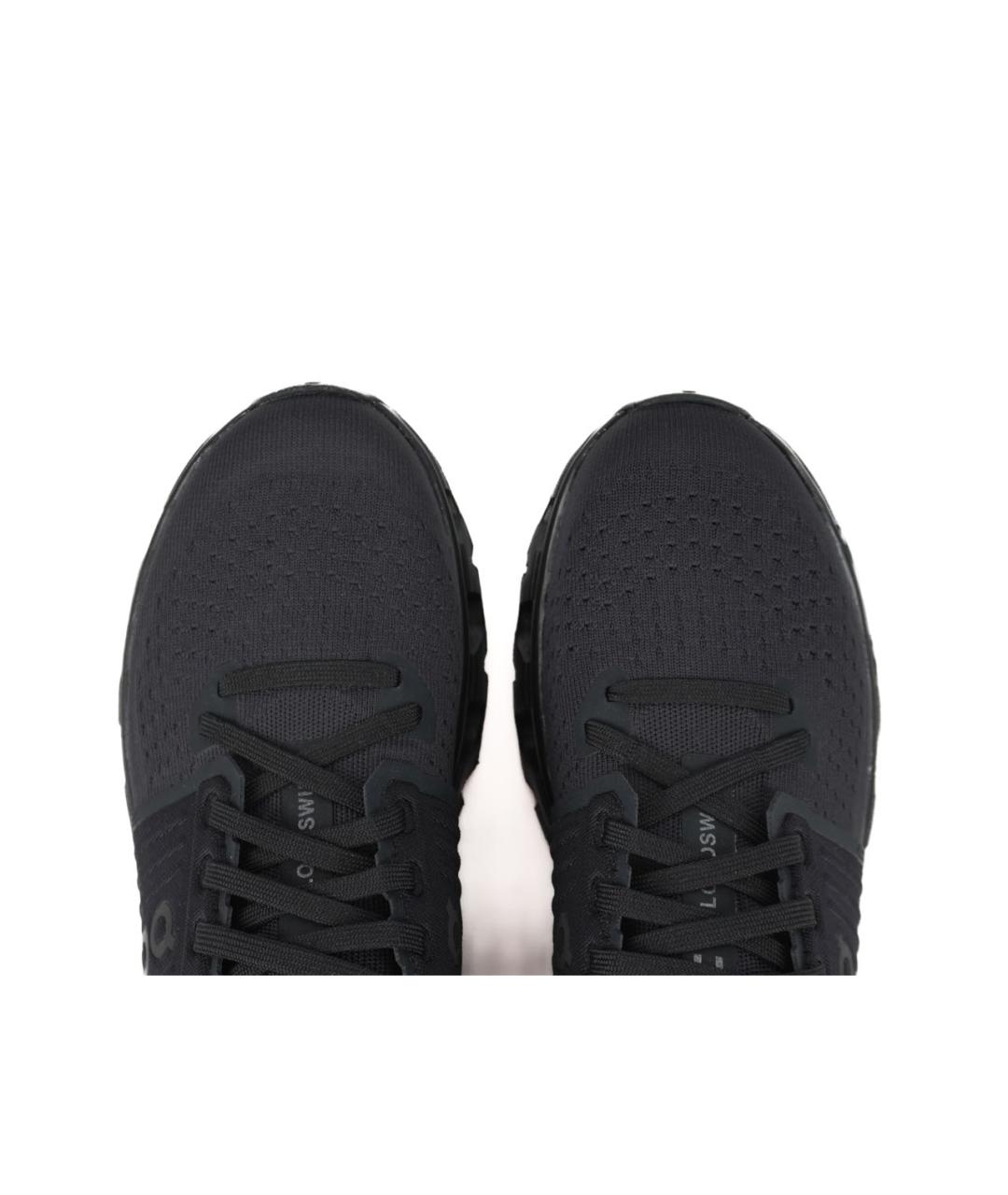 ON Черные текстильные низкие кроссовки / кеды, фото 6