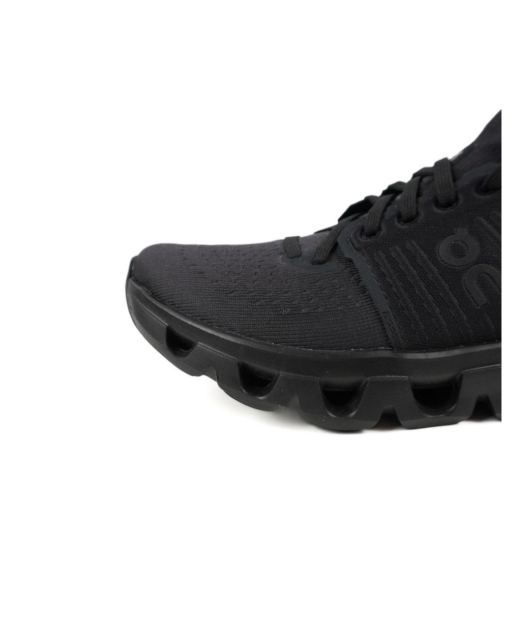 ON Черные текстильные низкие кроссовки / кеды, фото 3