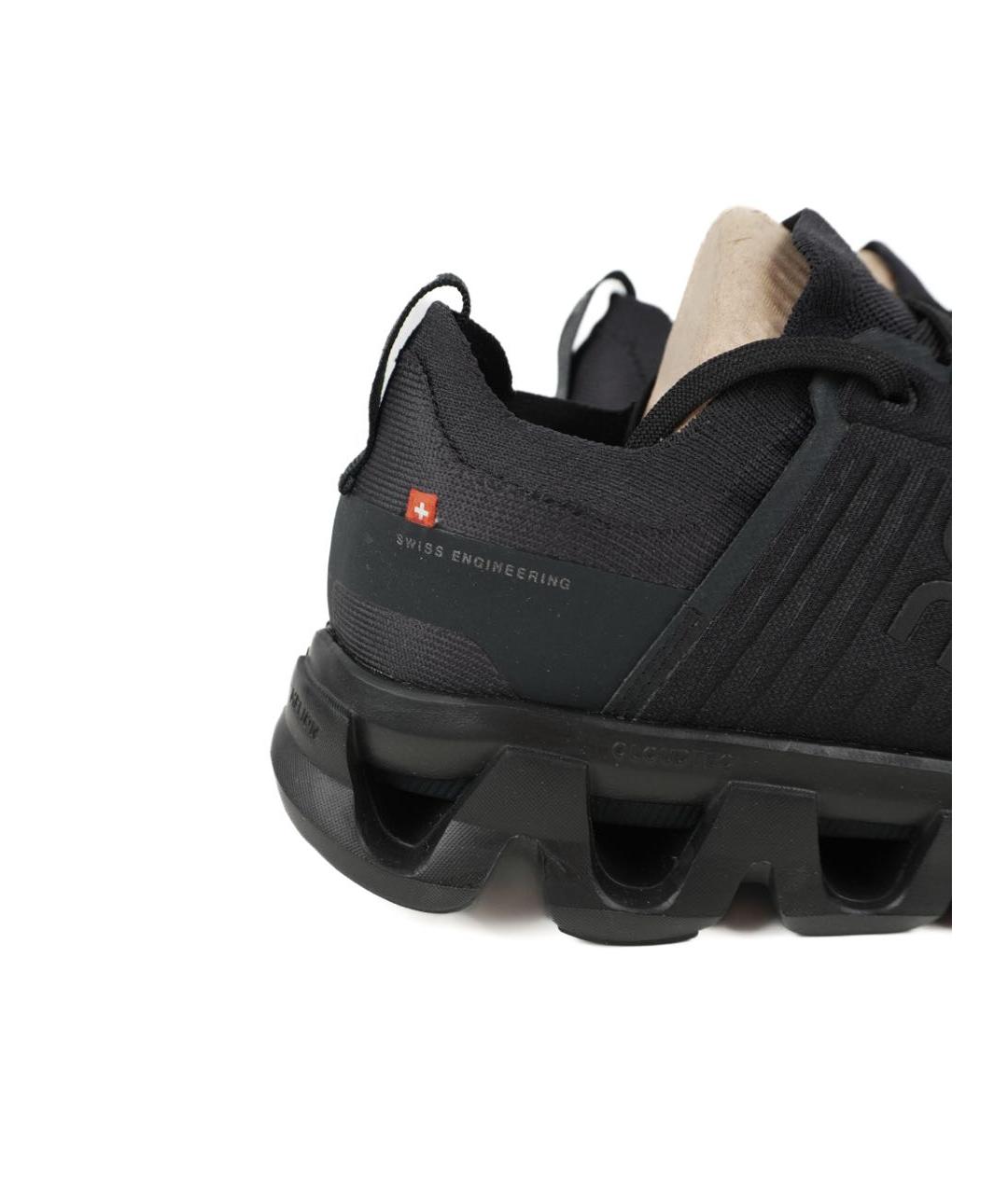 ON Черные текстильные низкие кроссовки / кеды, фото 4