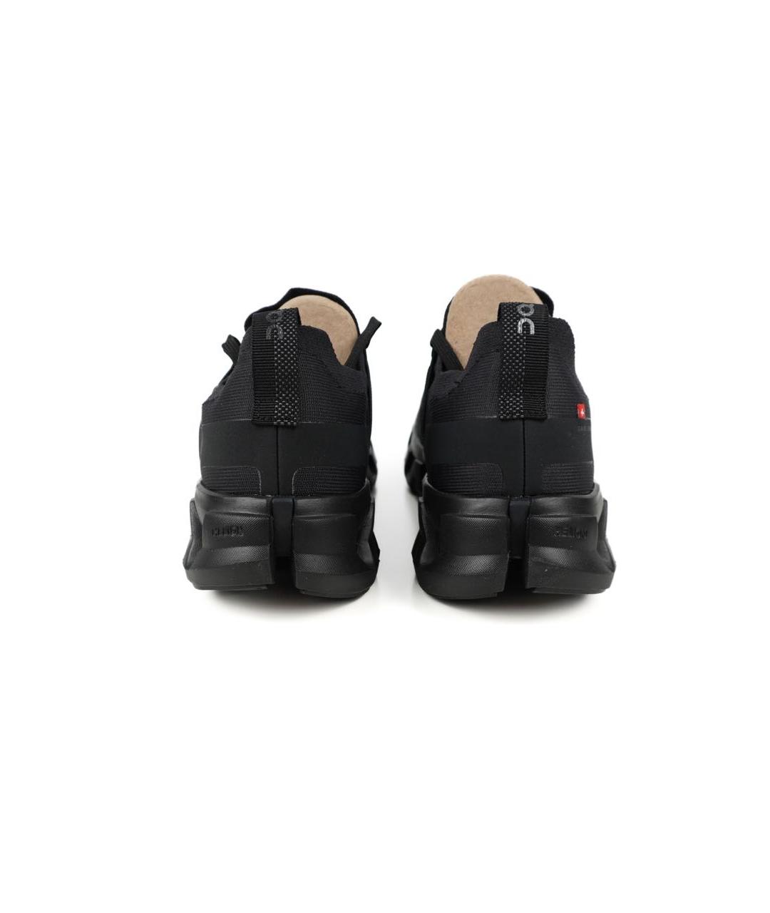 ON Черные текстильные низкие кроссовки / кеды, фото 2