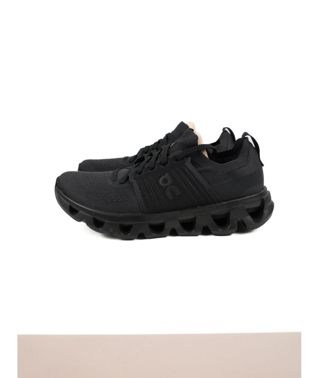 ON Черные текстильные низкие кроссовки / кеды, фото 8
