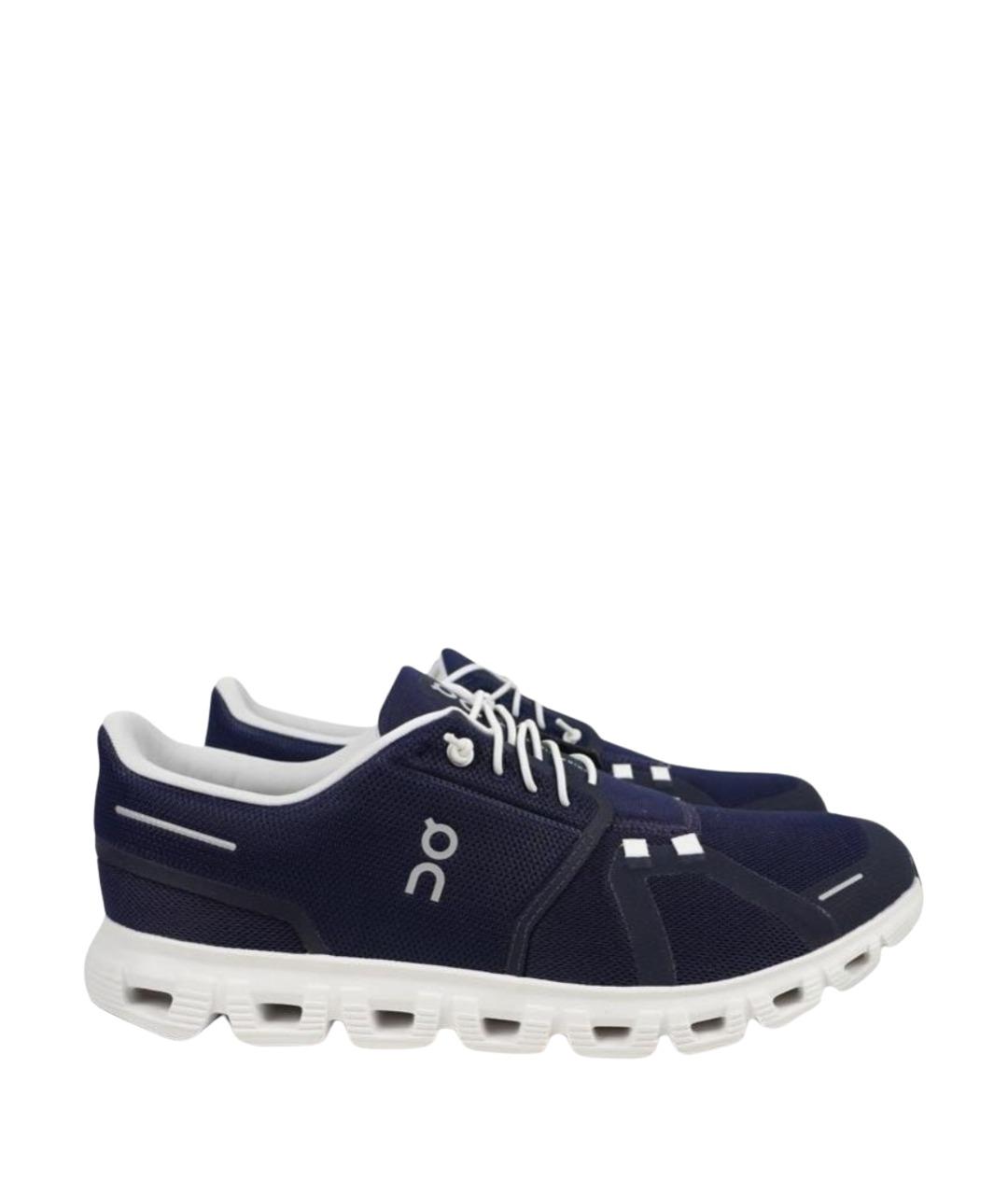 ON Темно-синие текстильные низкие кроссовки / кеды, фото 1