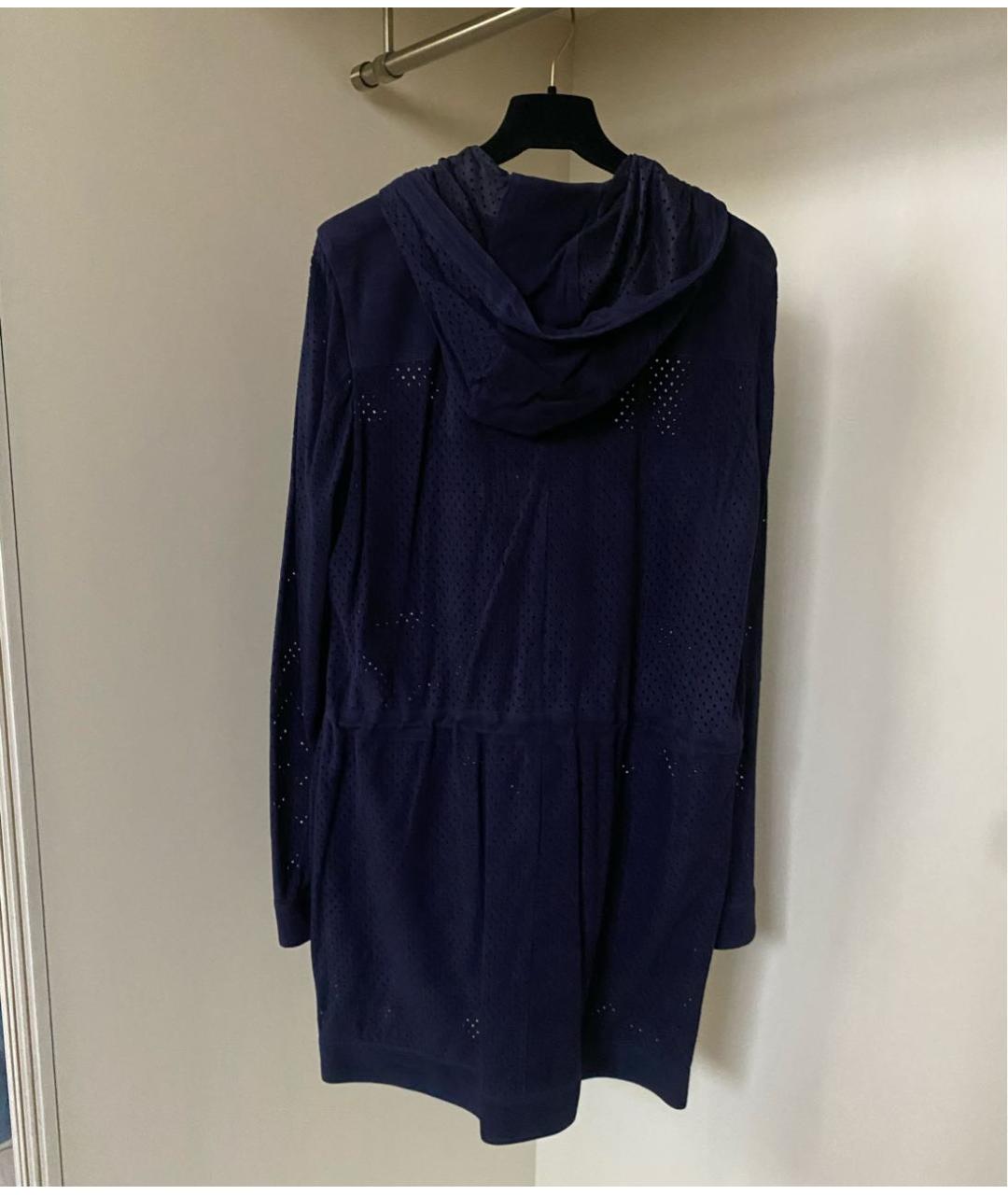 MICHAEL KORS Темно-синяя замшевая куртка, фото 7