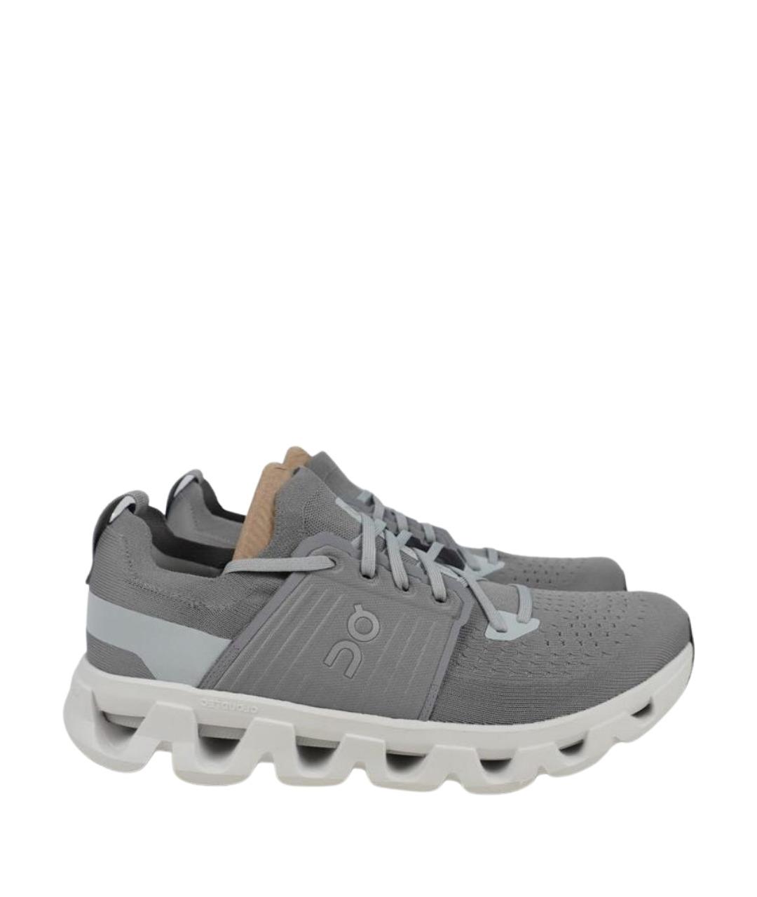 ON Серые текстильные низкие кроссовки / кеды, фото 1