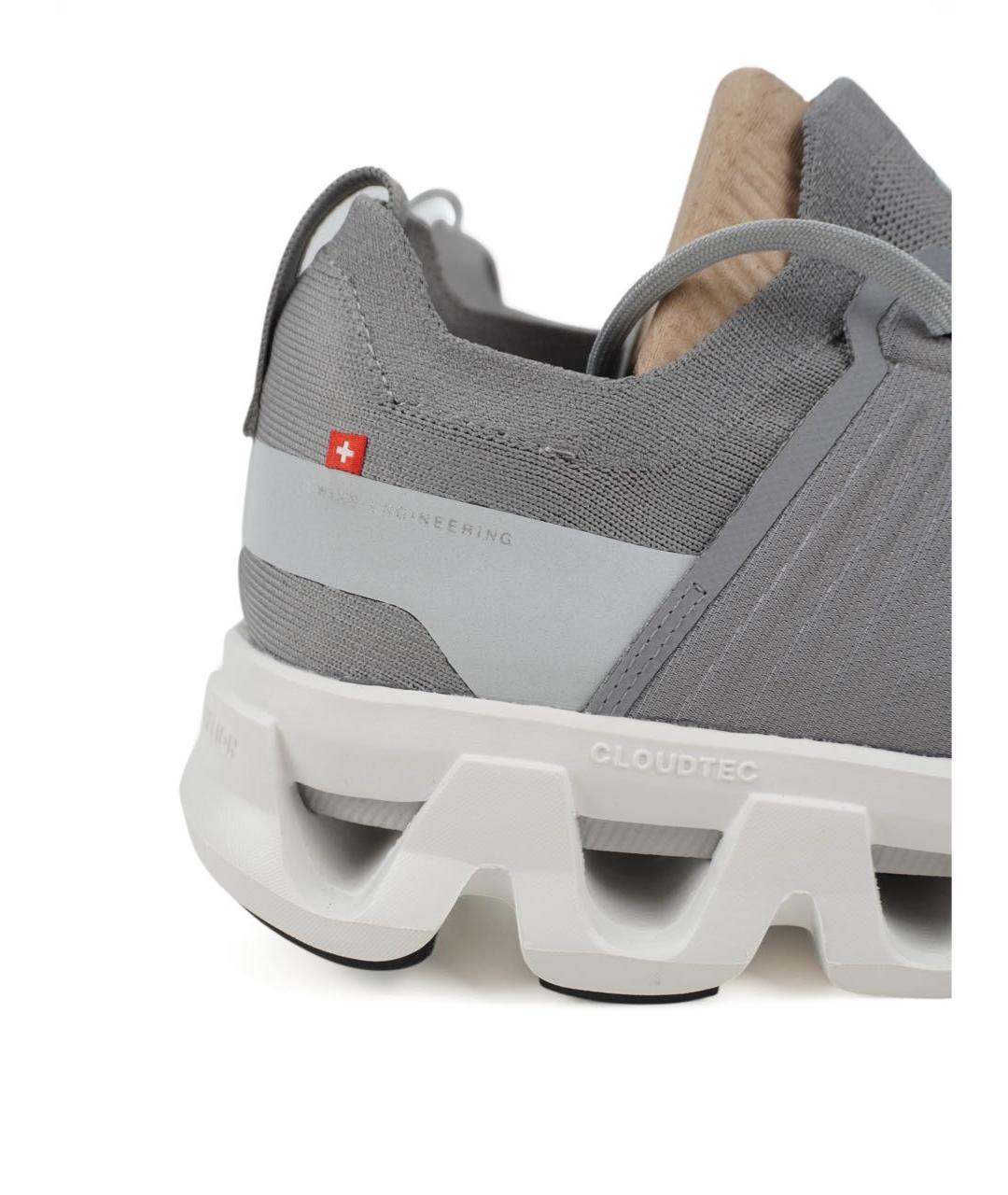 ON Серые текстильные низкие кроссовки / кеды, фото 3