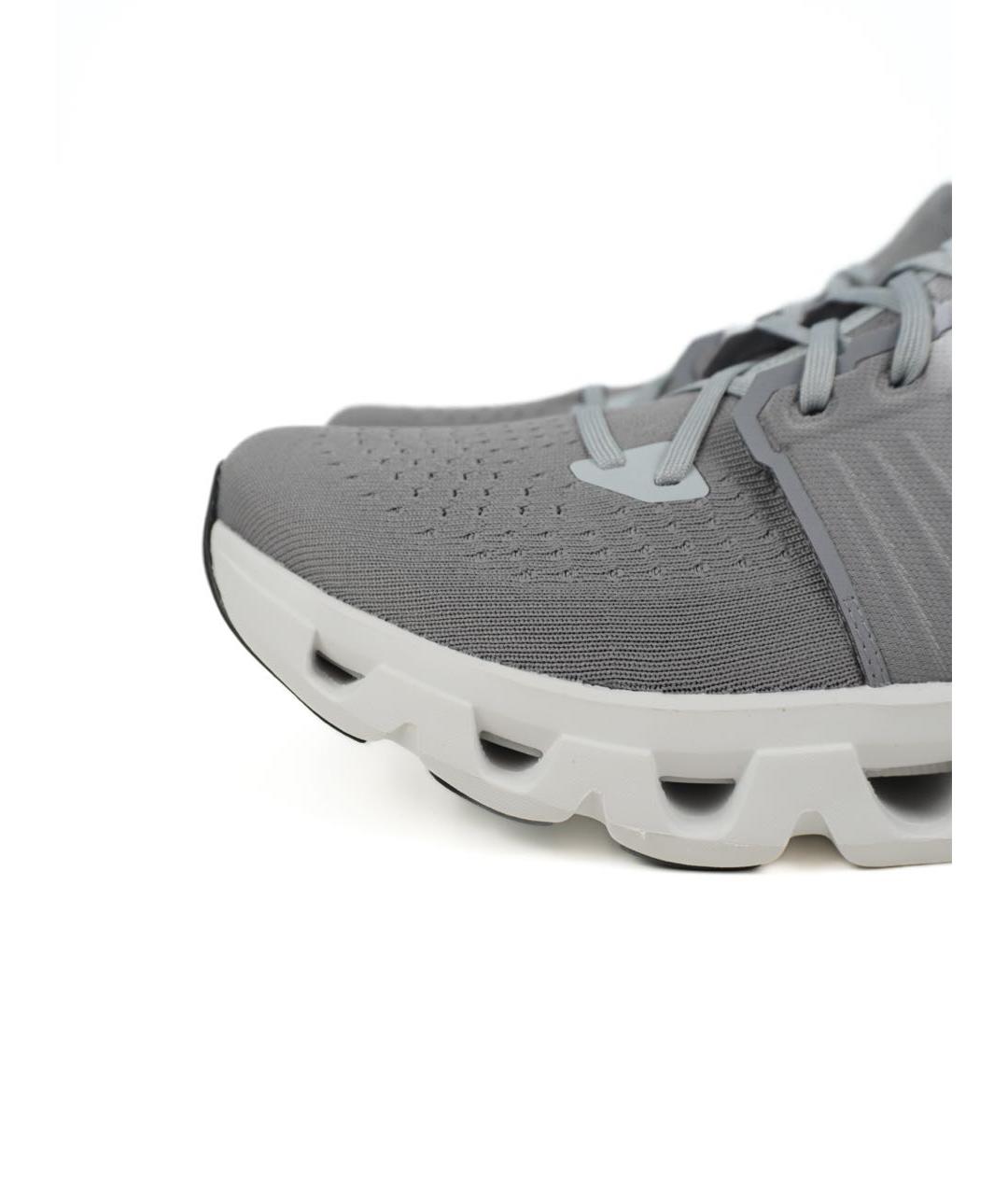 ON Серые текстильные низкие кроссовки / кеды, фото 5