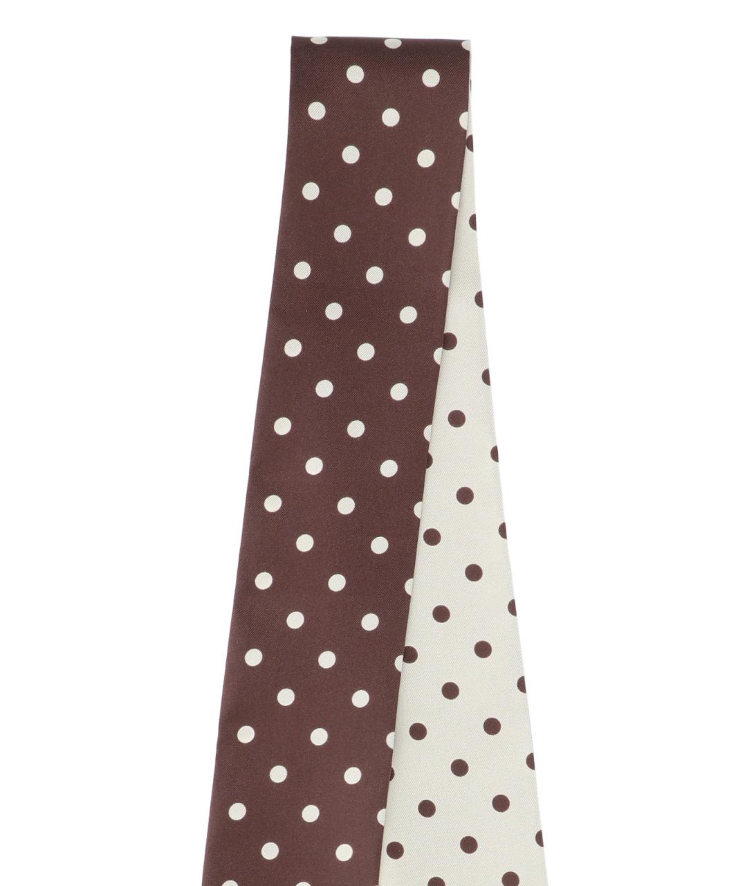 VALENTINO Коричневый шарф, фото 2