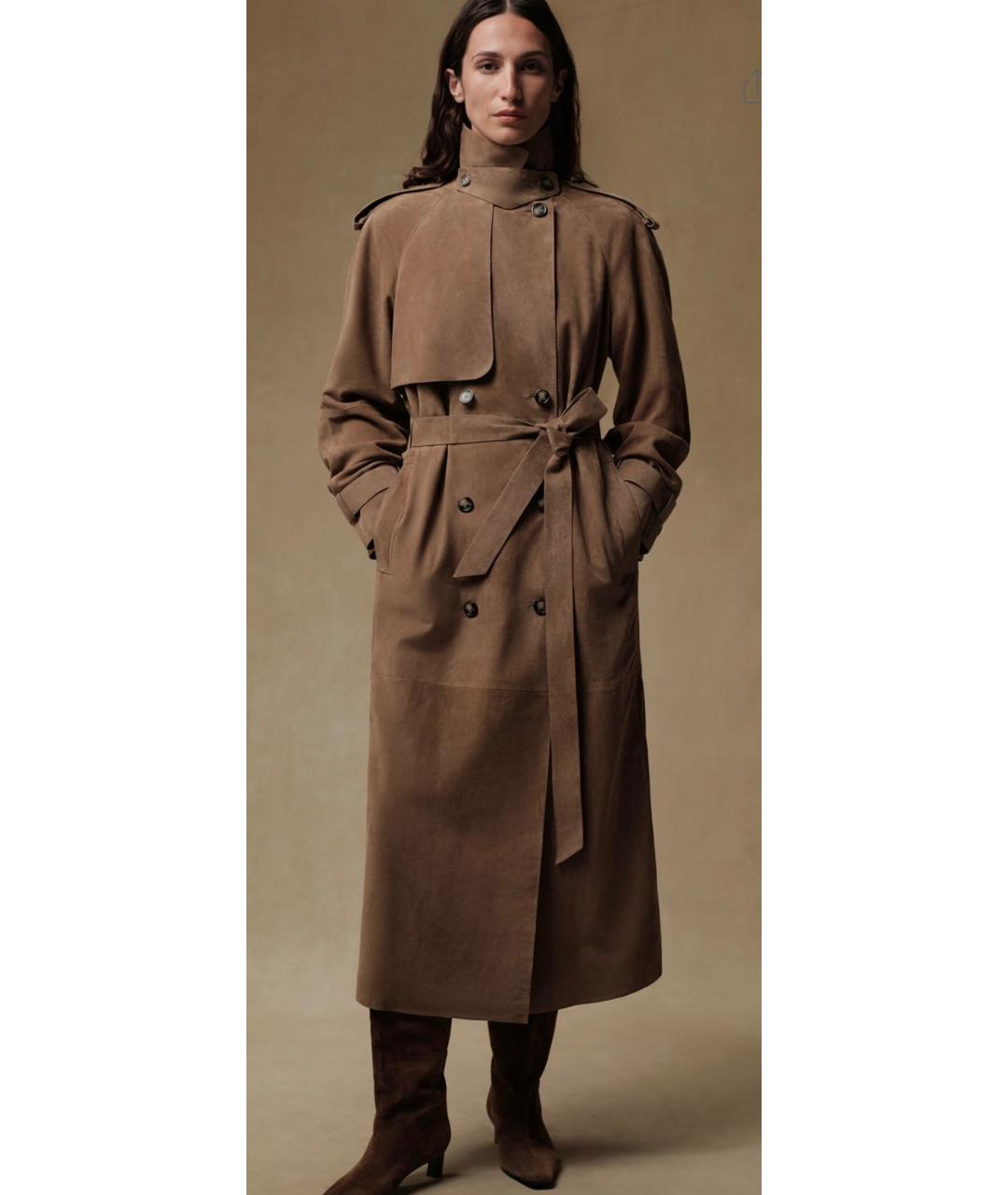 12 STOREEZ Замшевый тренч/плащ, фото 4