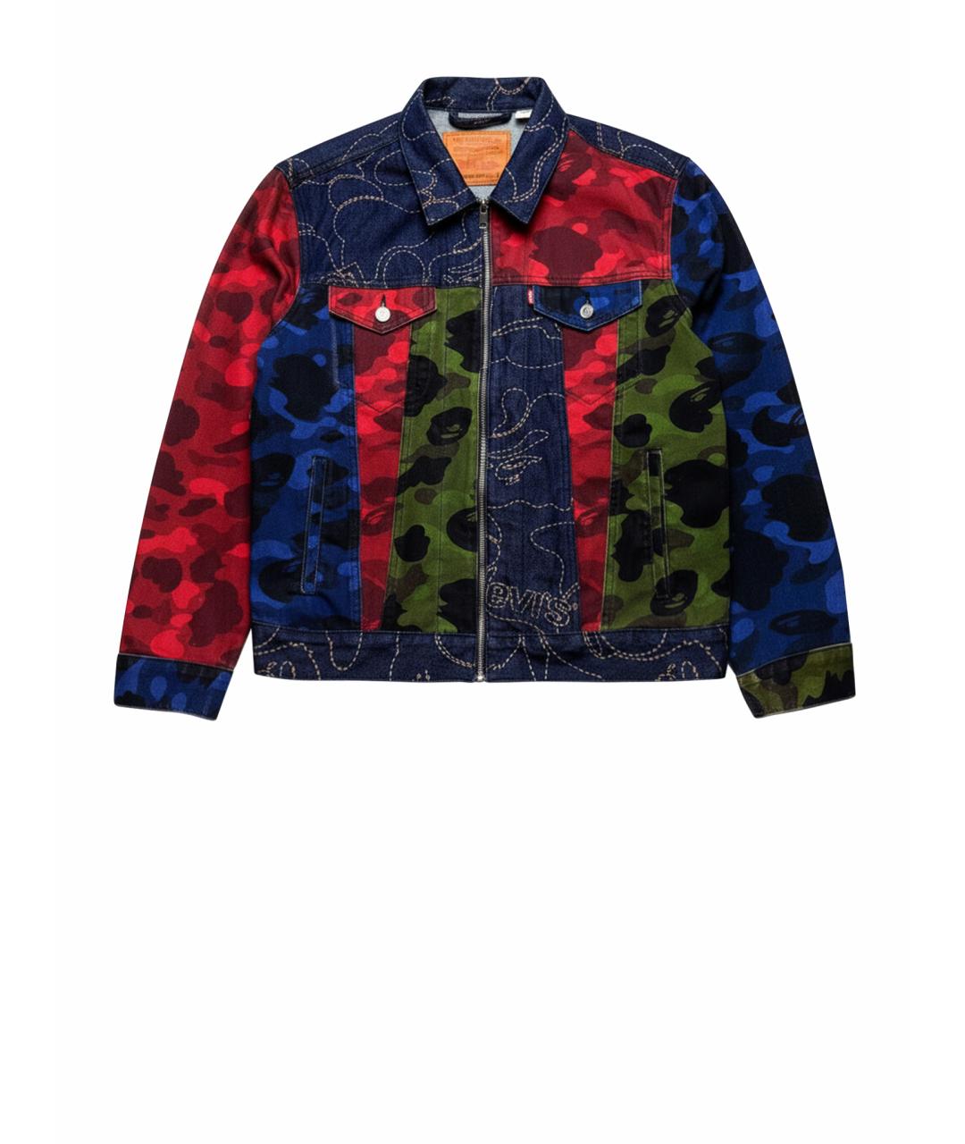 BAPE Мульти деним куртка, фото 1